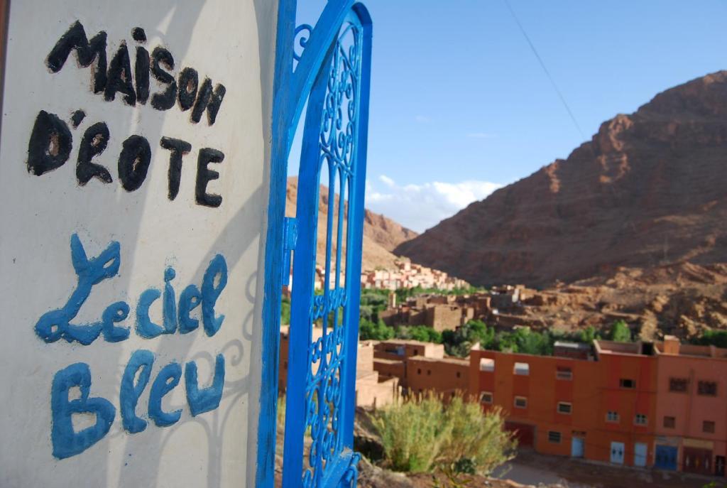 Maison D'Hotes Le Ciel Bleu Tinghir Exterior foto
